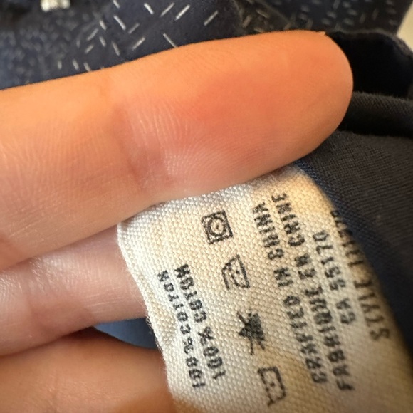 Frank & Oak Blue Casual Button Down Shirt - Picture 10 of 12